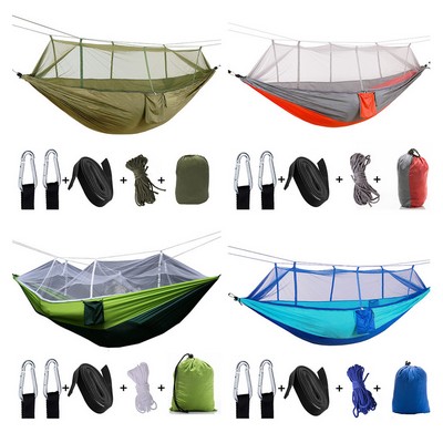 Outdoor Net Parachute Hammock Camping Hanging Sleeping Bed