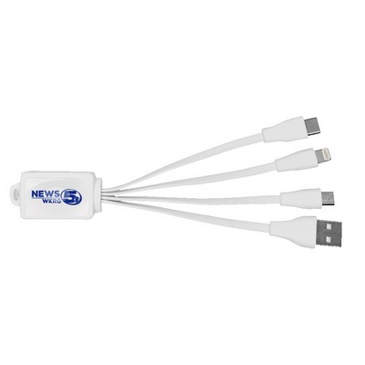 Newberry Dome Logo 5.9" 3 in1 Charging Cables