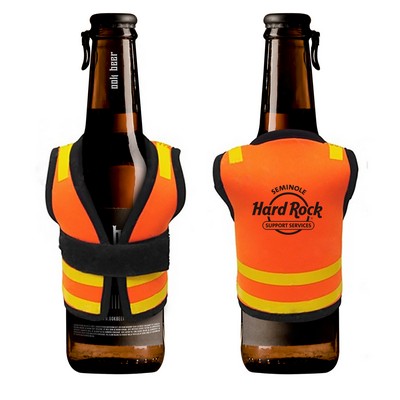 Bottle Holder - Safety Vest Shaped