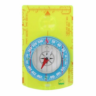 UST® Hi Vis Deluxe Map Compass