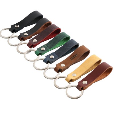 Leather Keychain