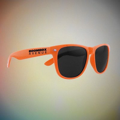 Premium Orange Classic Retro Sunglasses