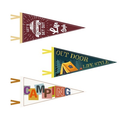 Custom Printed Felt Pennant