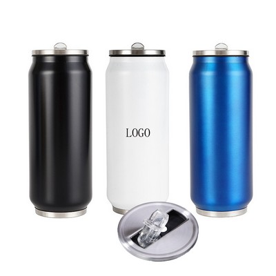 Insulated Tumbler With Lid & Straw - 16 Oz