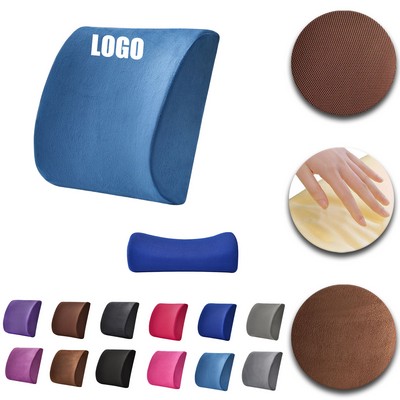 Memory Foam Lumbar Support Pillow