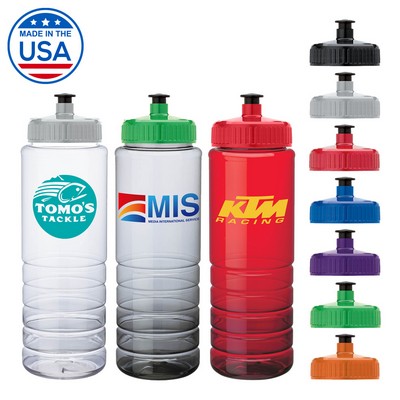 Made in the USA Newport 26 oz. Pull Spout Lid Water Bottle