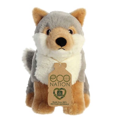 9" Eco Wolf Stuffed Animal