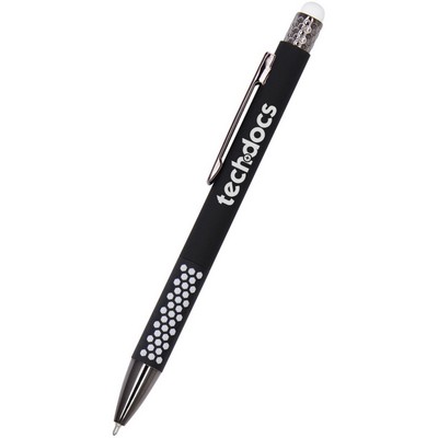 Honeycomb Stylus Gel Pen