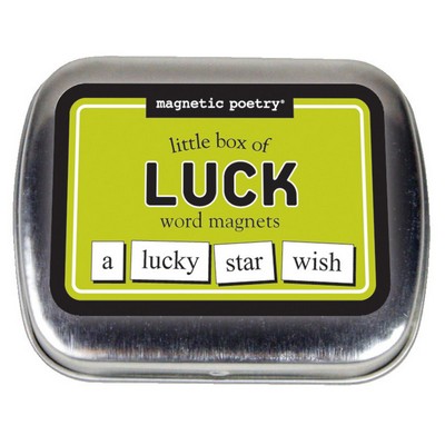 Magnetic Poetry - Little Box of Word Magnets - Luck