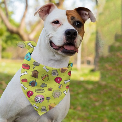 Pet Bandana Full Color 22x22