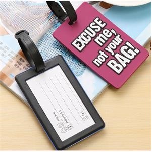 Vinyl Luggage Tag