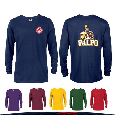 Delta Apparel® Polyester/Cotton Long Sleeve T-shirts