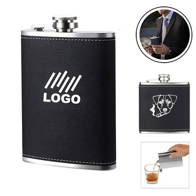 8Oz Stainless Steel Hip Flask