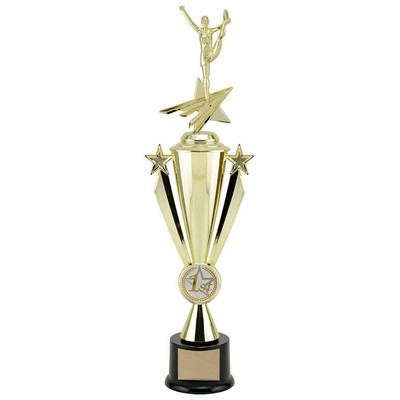 Star Medal - Ribbon Cup Holder, Award Trophy, 15