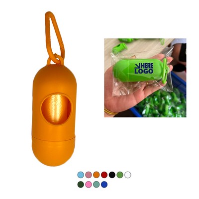 Pet Dog Poop Bags with Dispenser