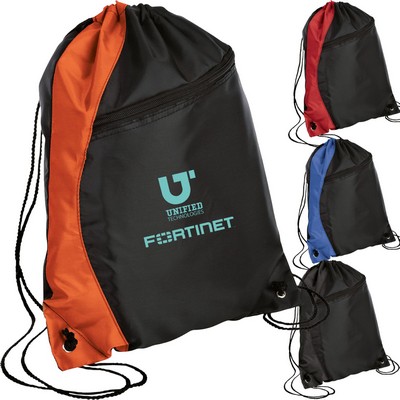 Port Authority® - Colorblock Cinch Pack (17.75" x 14.5")