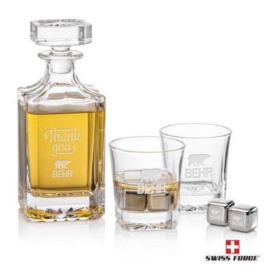 Santana Decanter Set & Ice Cubes