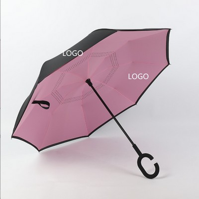 Double Layer Inverted Reverse Umbrella