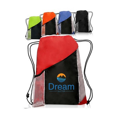 Drawstring Backpack Gym Bag