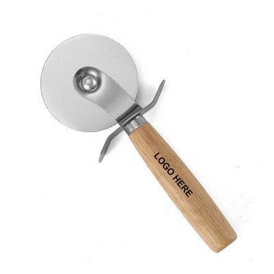 Wood Handle Pizza Cutter