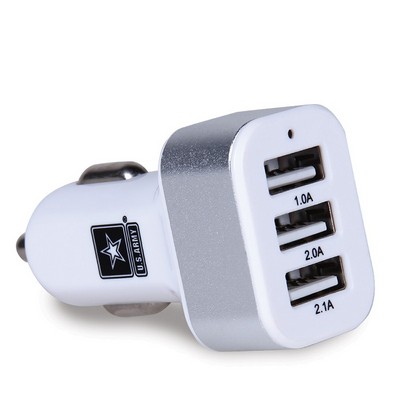 Car Triple USB Charger