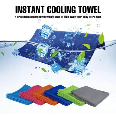 Soft Breathable Mesh Cooling Towel