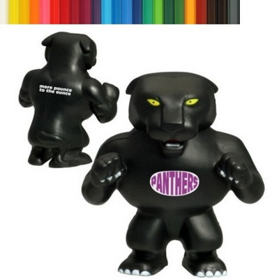 Semi-crouching Panther Mascot Stress Reliever