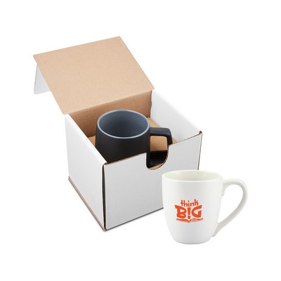 15 oz. Bistro Style Ceramic Mug Gift Set