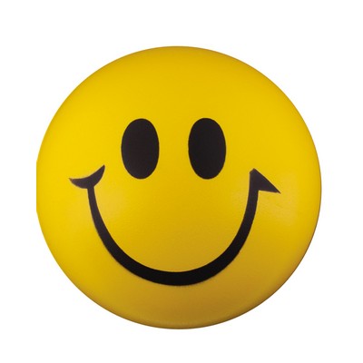 Smiley Face Stress Reliever - Yellow