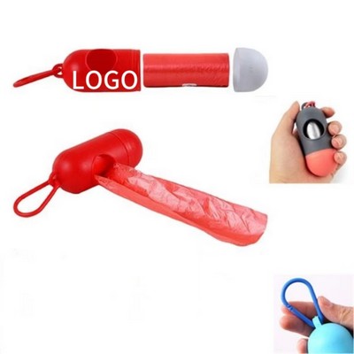 Dog Poop Bags With Dispenser and Clip