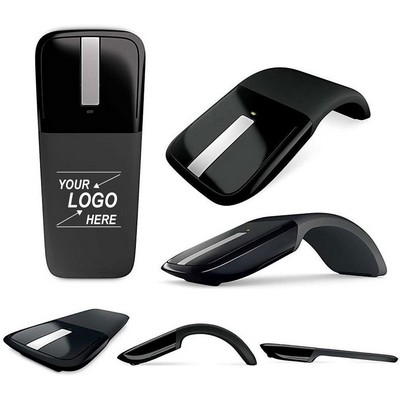 Wireless Foldable ABS Plastic Mouse