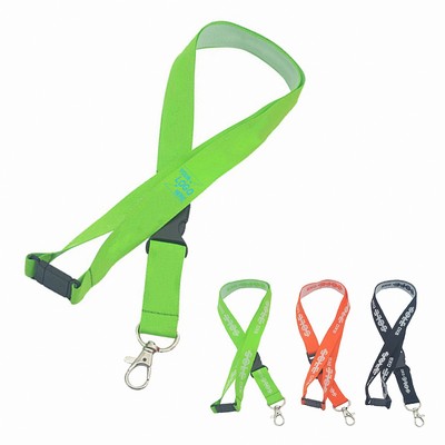 Customizable Safety Breakaway Lanyard with Buckle Release