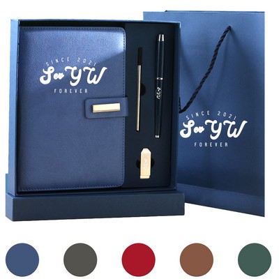 A5 Notebook/32GB USB Flash Drive Gift Set