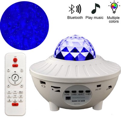 3-in-1 Sky Lite-Star LED Projector w/Bluetooth