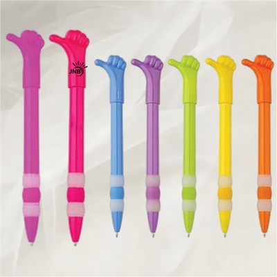 Thumbs-Up Motif Novelty Pen