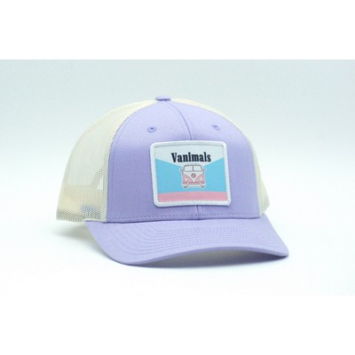 Richardson 115 Low-Profile Structured Trucker Hat with Sublimated Patch