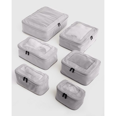 Eco Compression Packing Cubes (6-pack)