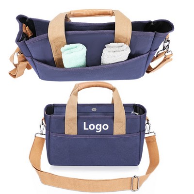 Oxford Cloth Portable Mummy Bag with Shoulder Crossbody/Tote Bag