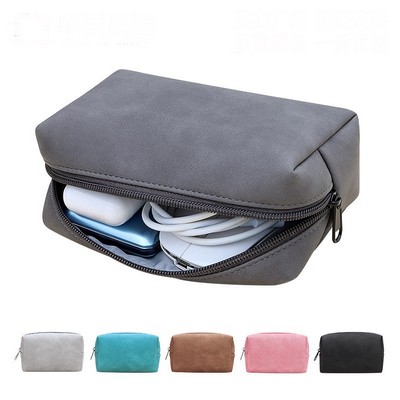 PU Leather Accessory Pouch