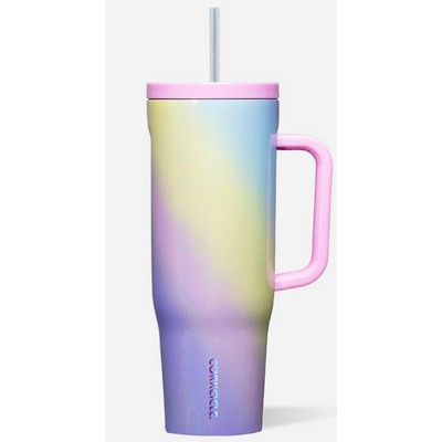 Corkcicle 40oz. Rainbow Unicorn Cruiser Insulated Tumbler with Handle