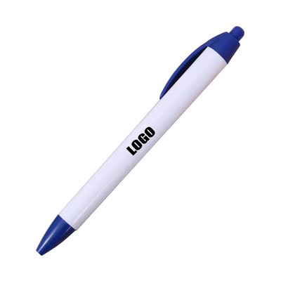 Sleek White Ballpoint Pen