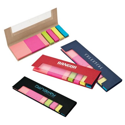 Customized Sticky Note Pad with Ruler