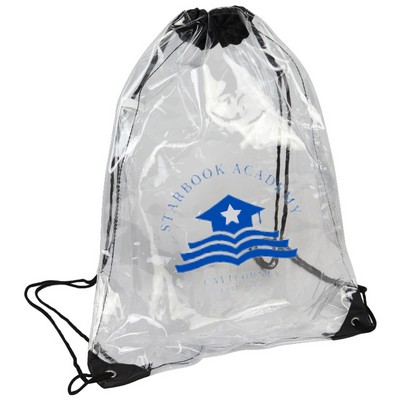 Eco Friendly Clear Drawstring Bag