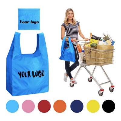 Foldable Grocery Shopping Tote Bag