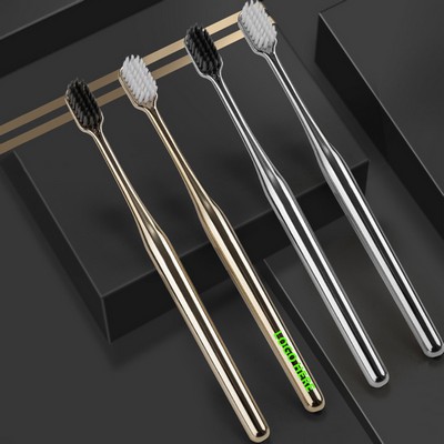 Electroplated Handheld Toothbrush