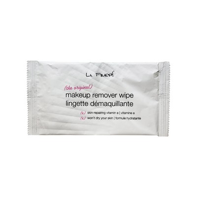 La Fresh Makeup Remover Wipe White Packaging