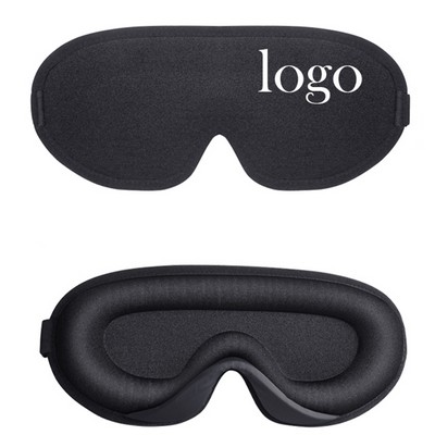 3D light-blocking sleep eye mask