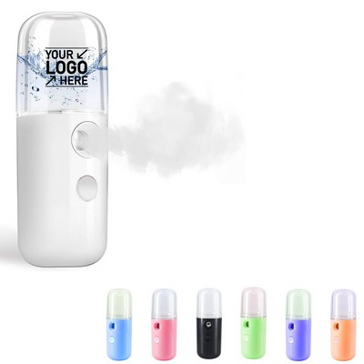 1oz Portable Face Steamer Mist Sprayer Facial Humidifier