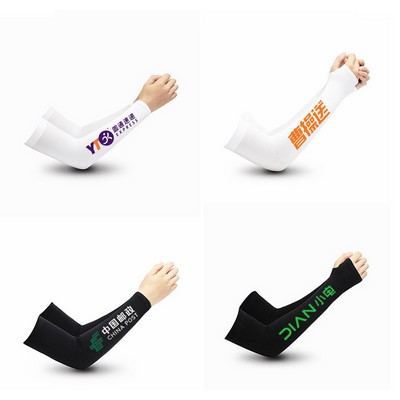 UV Sun Protection Arm Cooling Ice Silk Sleeves