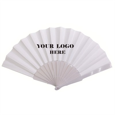 Silk Bamboo Folding Fan